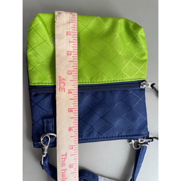 Glove it Augusta Double Zipper Bag One Size Blue Green Polyester Golf Active NEW - Picture 5 of 7